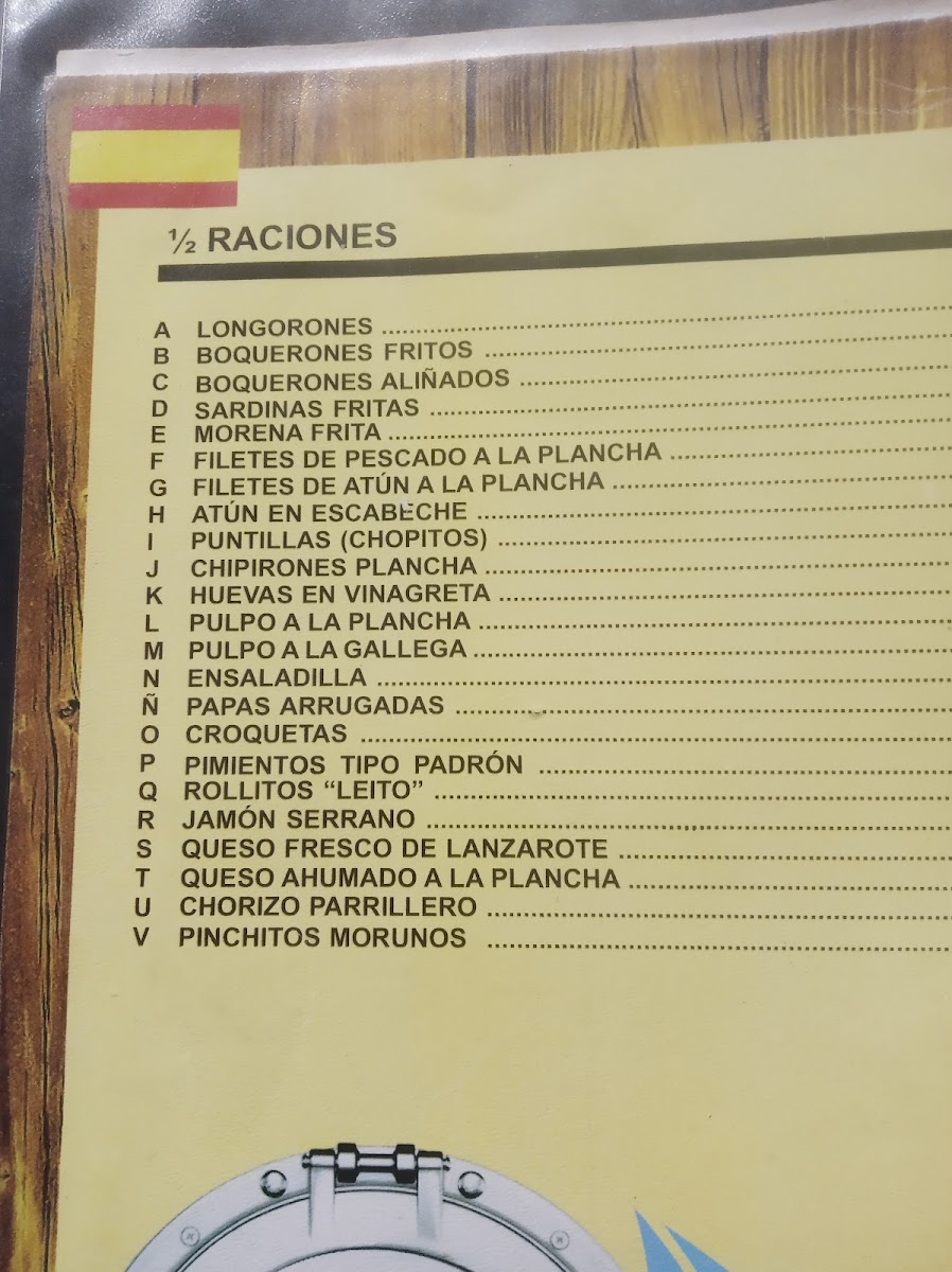 El Leito De Proa Photo Menu 9