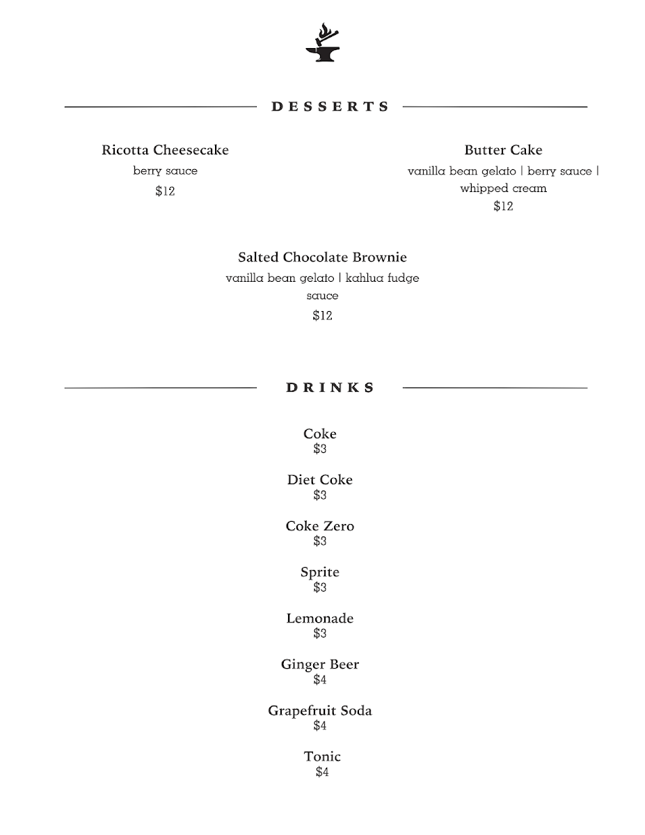 The Foundry Gastropub Photo Menu 3