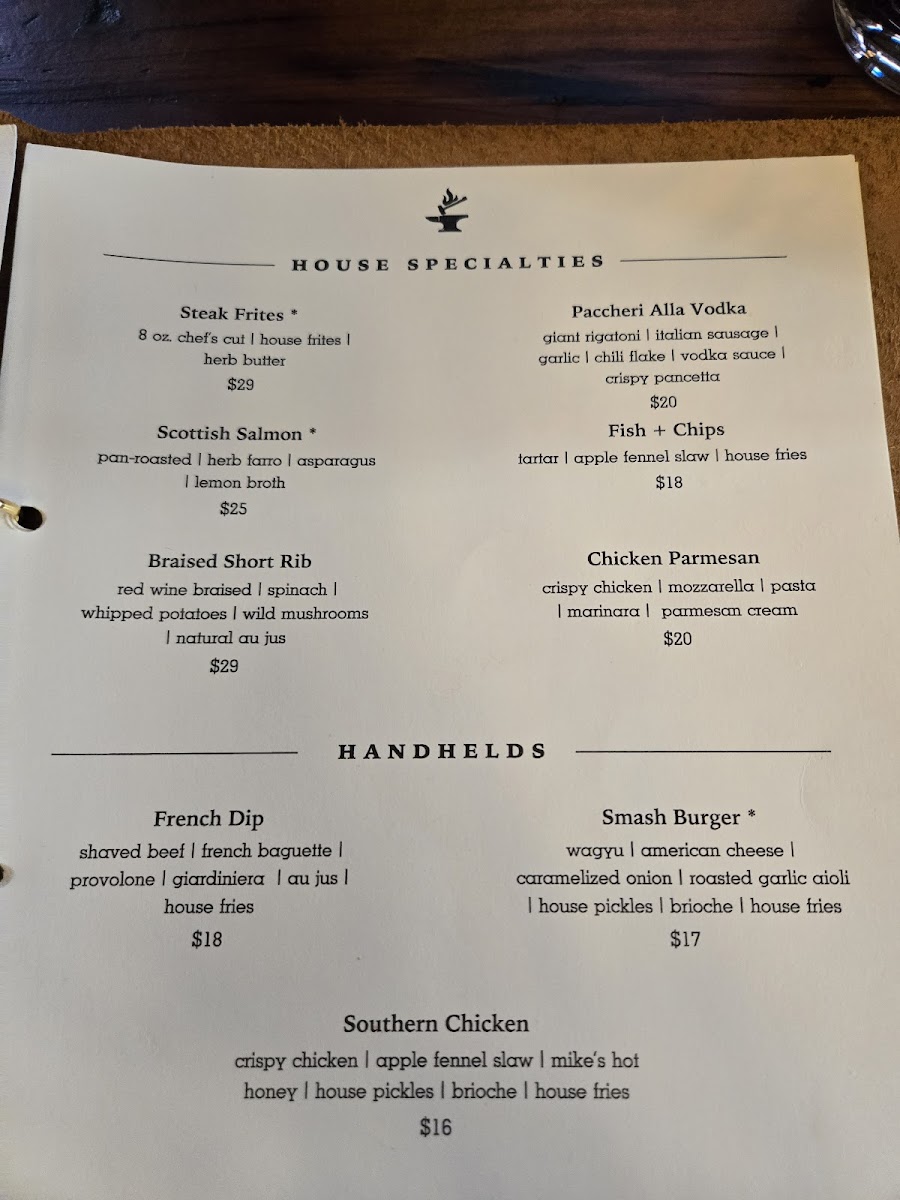 The Foundry Gastropub Photo Menu 4