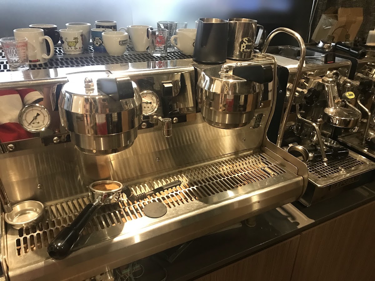 Fresh Coffee beans and tea house
