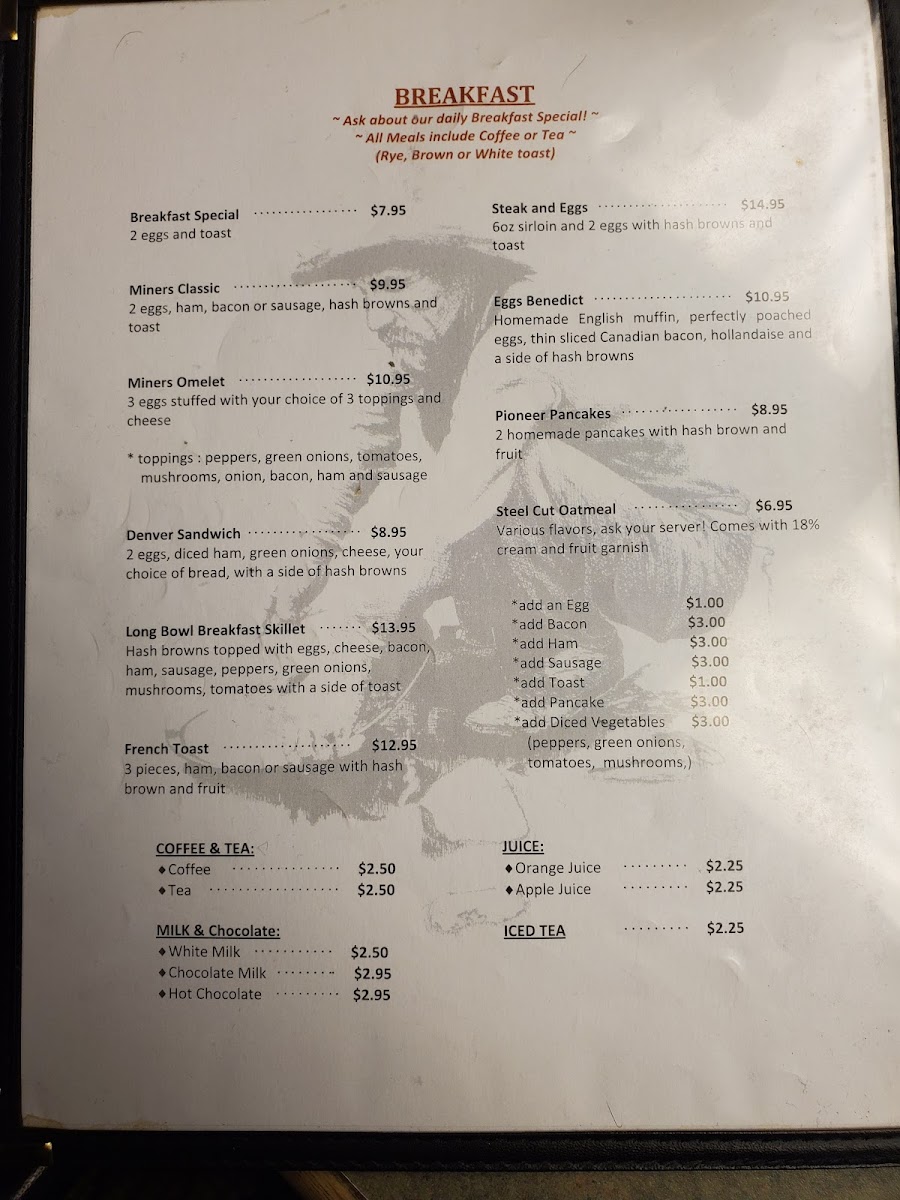 The Copper Kettle Restaurant Photo Menu 10