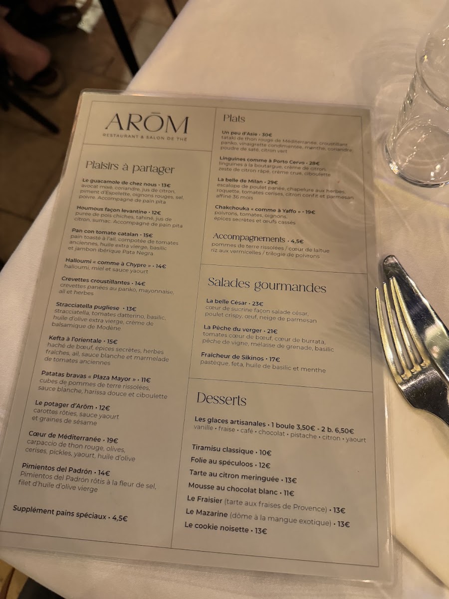 AROM RESTAURANT Photo Menu 6