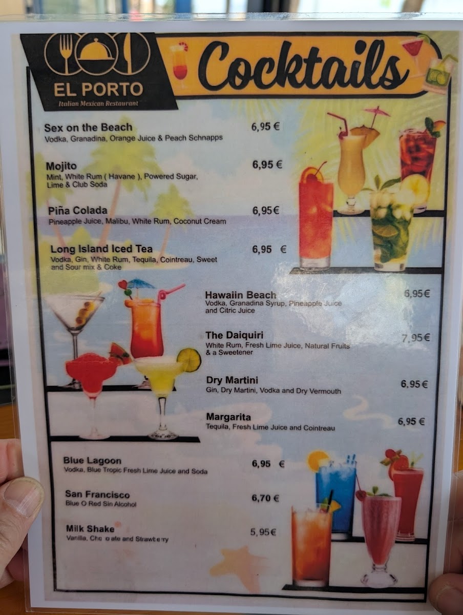 El porto Photo Menu 5