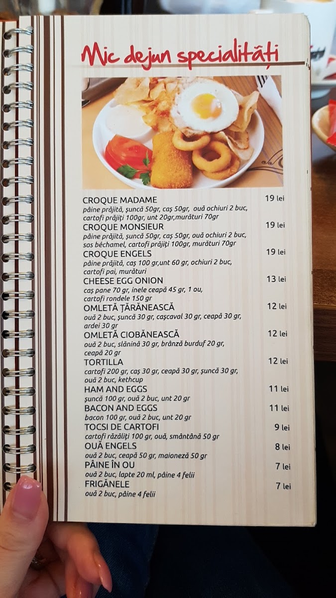 Casa de Piatra Bistro Photo Menu 2