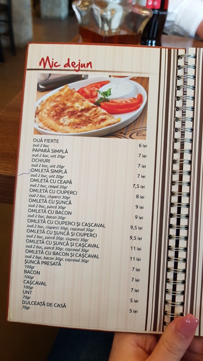 Casa de Piatra Bistro Photo Menu 4