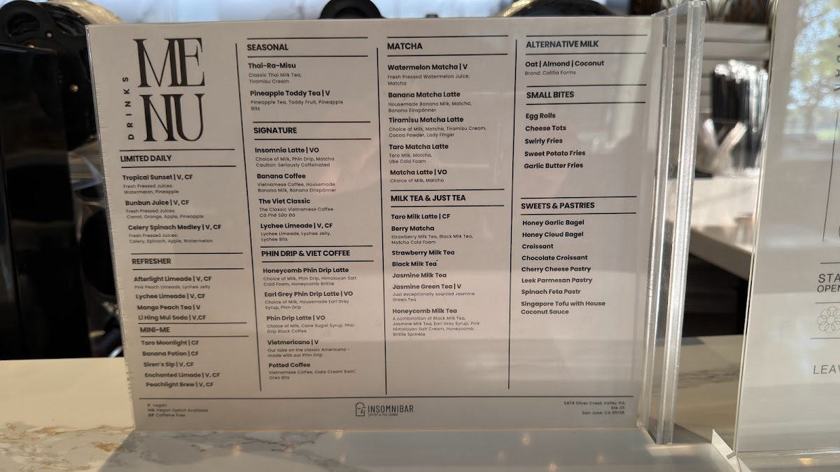 Insomnibar Photo Menu 3