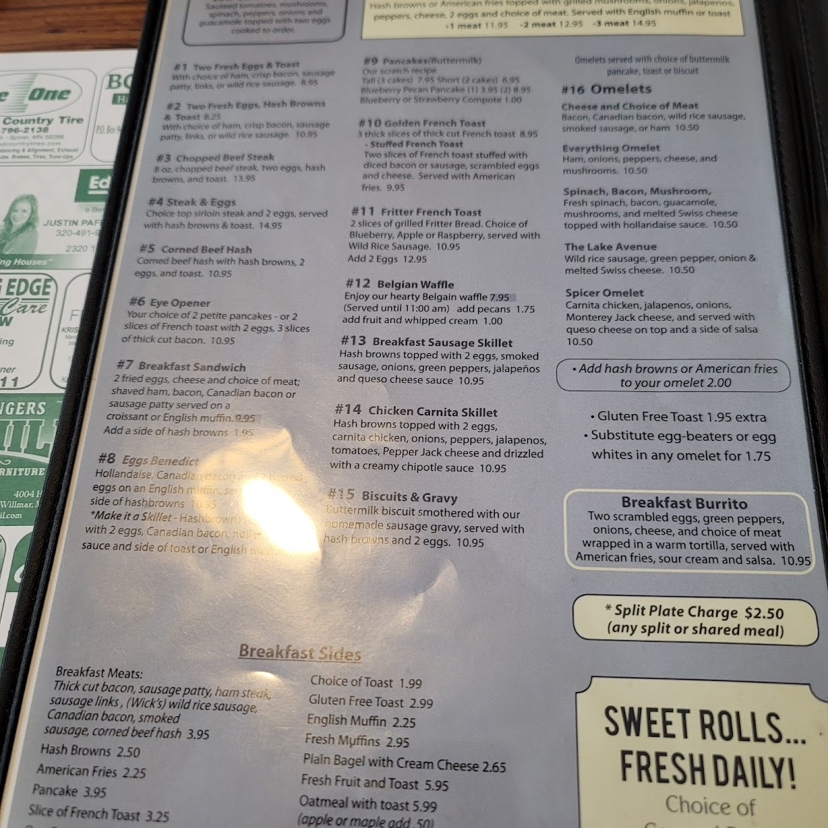 Westwood Café Photo Menu 6