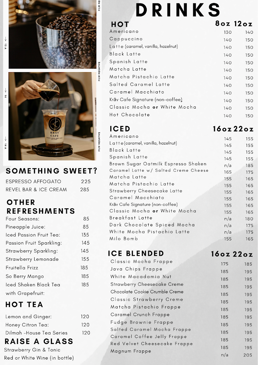 Krāv Café Photo Menu 3