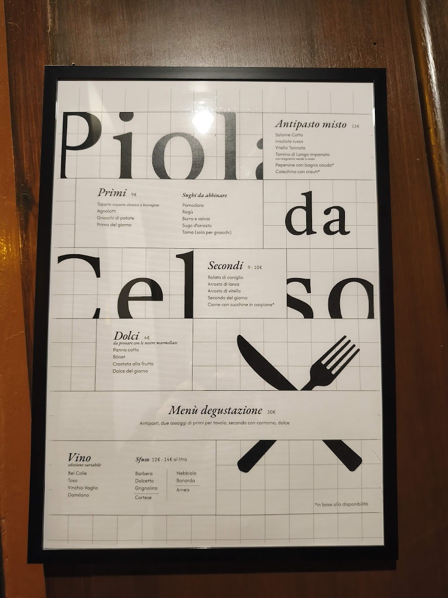 Piola Da Celso Photo Menu 7