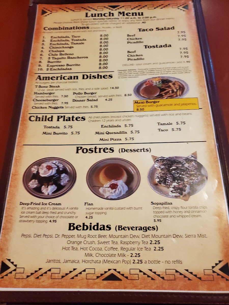 Plaza Mexico Photo Menu 3