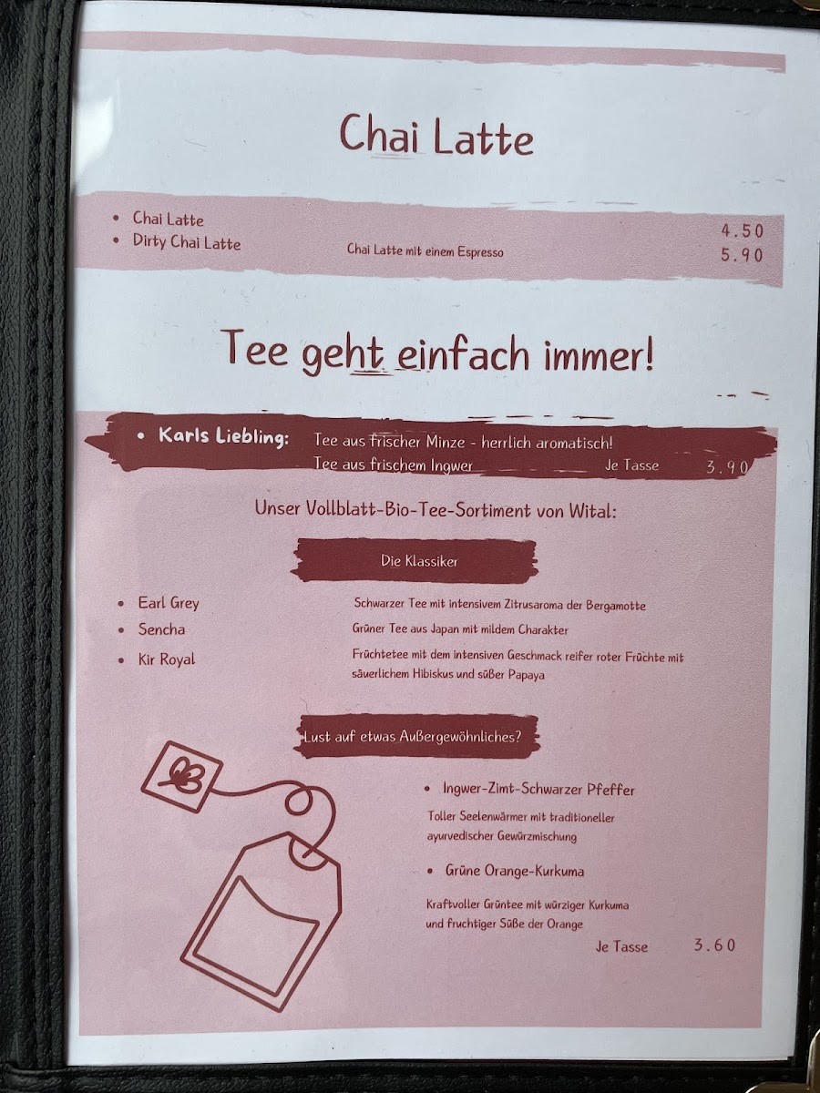 Karl mag's süß Photo Menu 2