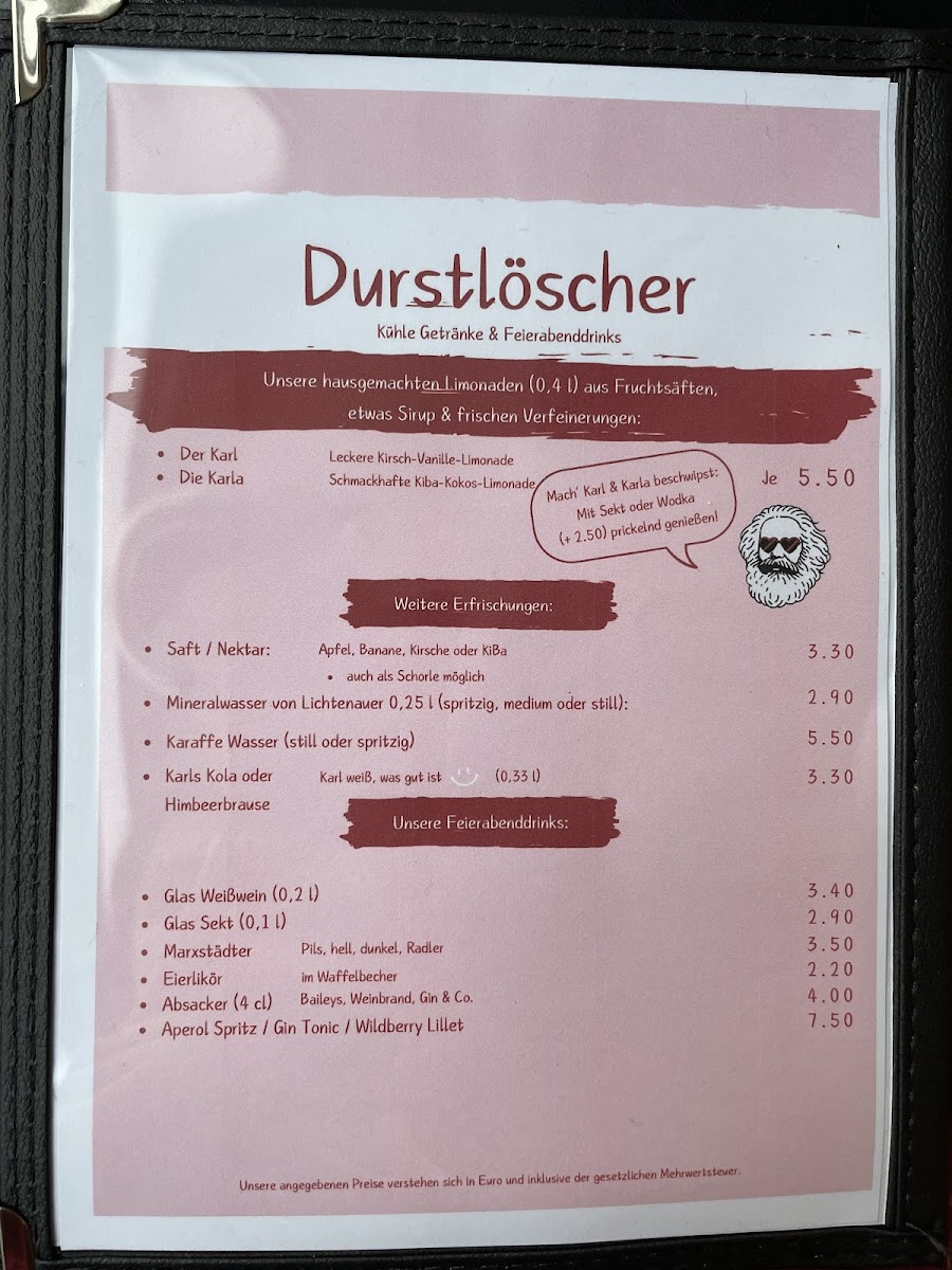 Karl mag's süß Photo Menu 4