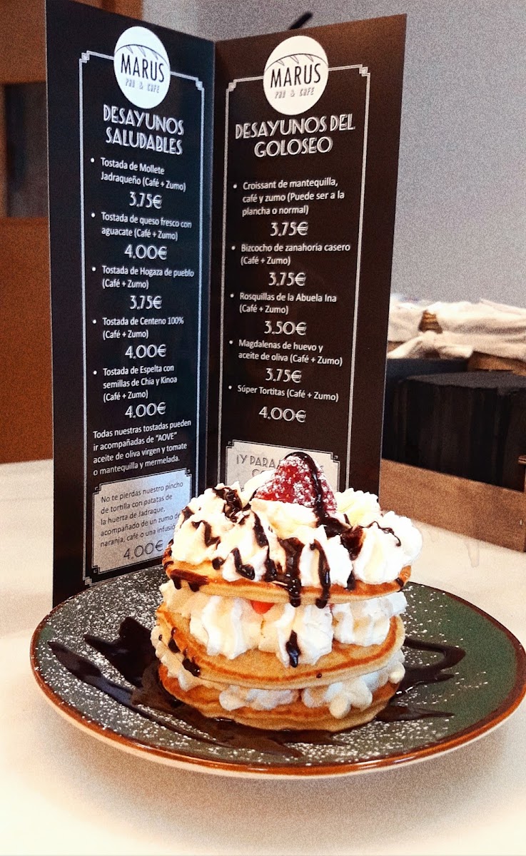 Marus Pan & Cafe Photo Menu 2