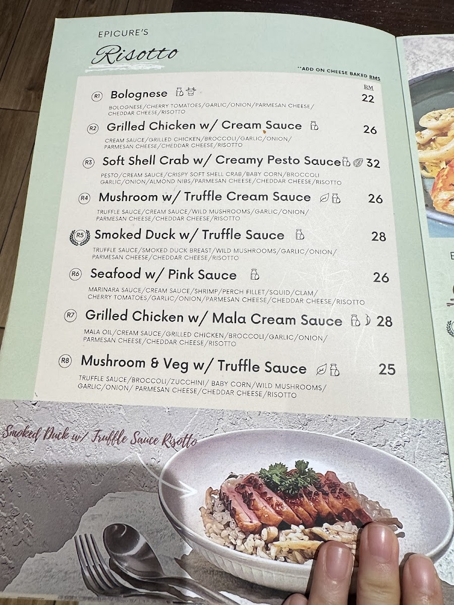 Epicure’s Kitchen Photo Menu 6