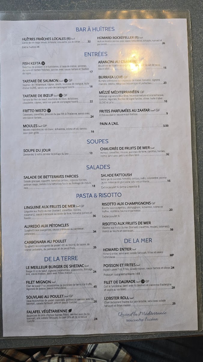 Blue Lobster Cafe + Kitchen & Lounge Photo Menu 5