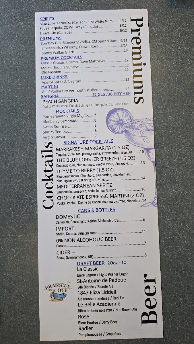 Blue Lobster Cafe + Kitchen & Lounge Photo Menu 7