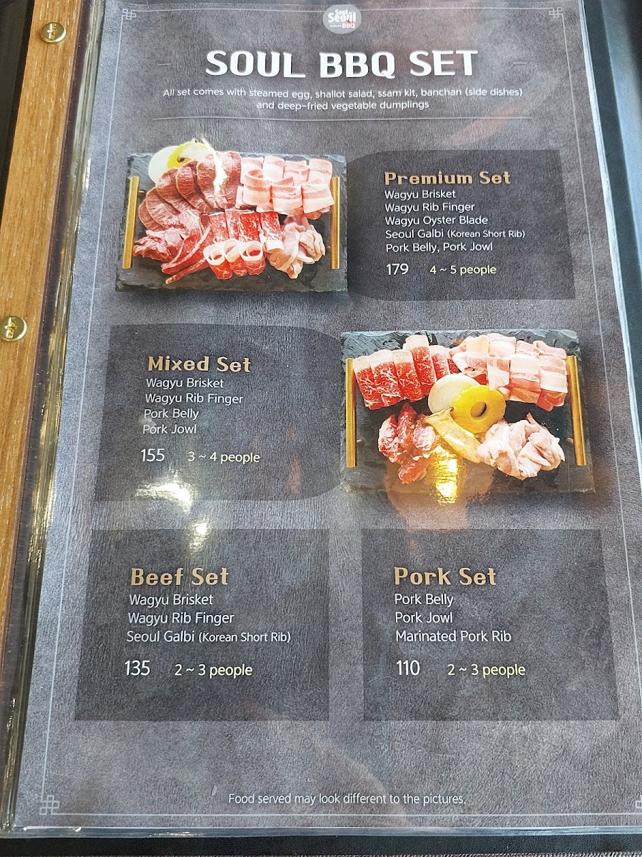 Soul of Seoul Photo Menu 8