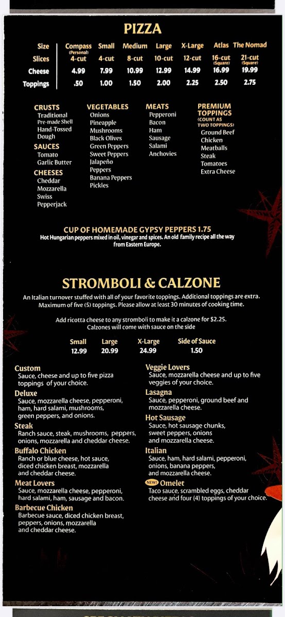 Pizza Nomadz Photo Menu 3
