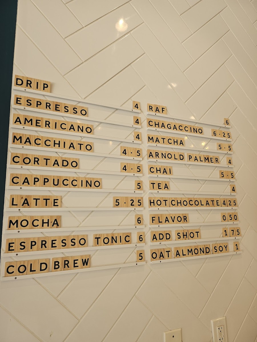 Ideology Coffee Photo Menu 2