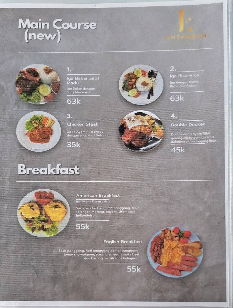 Lintangan Cafe & Resto Photo Menu 7
