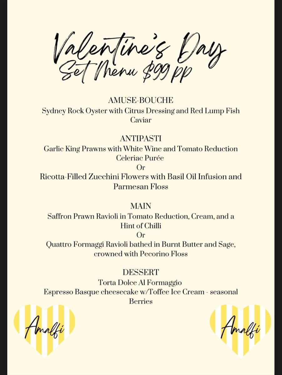 Amalfi Gelato & Pizza Bar Photo Menu 6