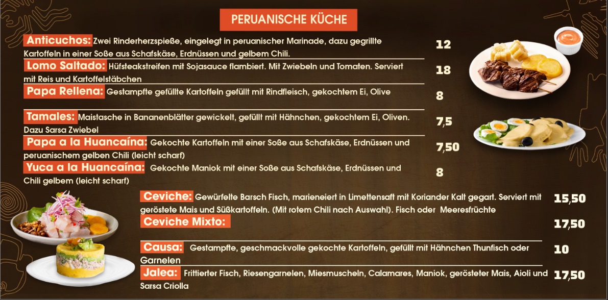 Nazca Hähnchengrill Photo Menu 1