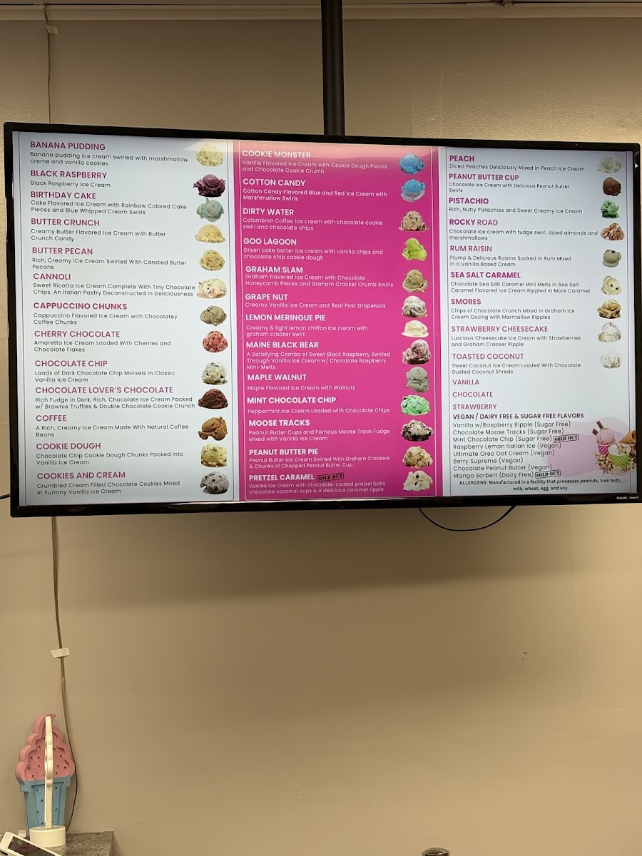 Bristol Scoops Photo Menu 1