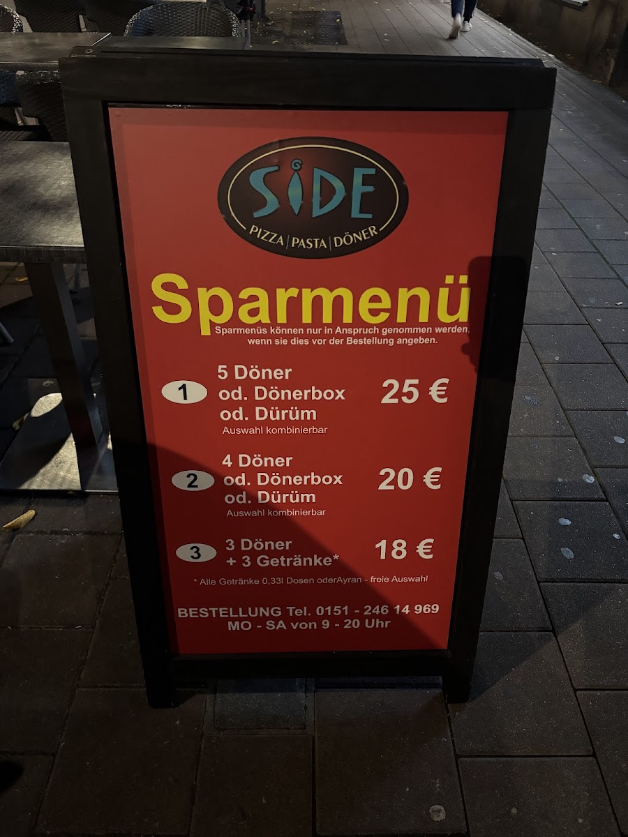 Side Schnellrestaurant Photo Menu 4