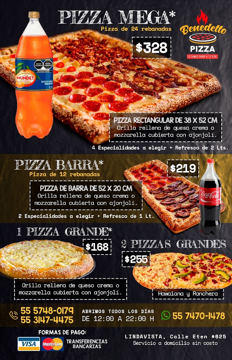 Benedetto Pizza Photo Menu 4