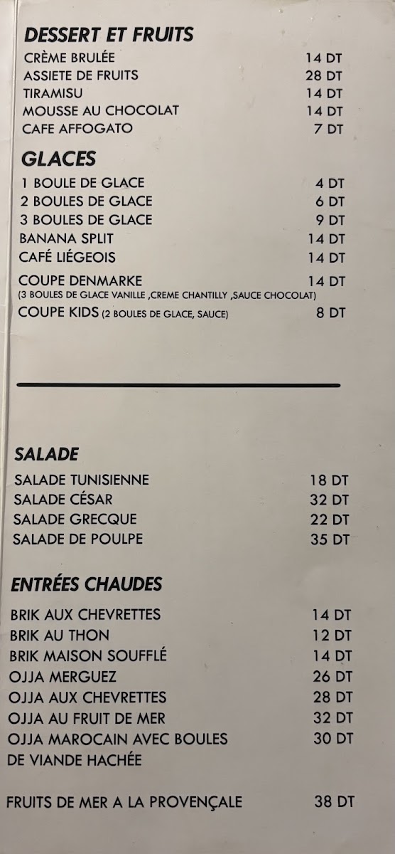 Restaurant Dalili Photo Menu 3