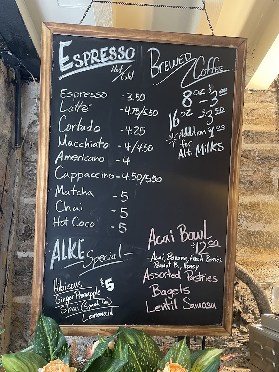 Alke Café Photo Menu 2