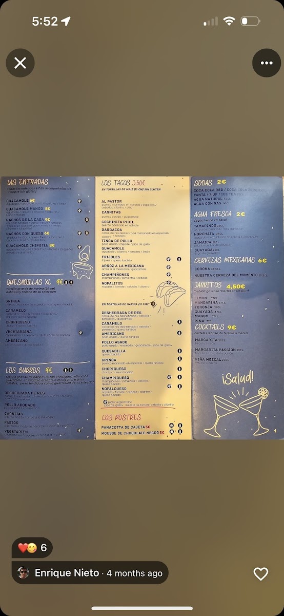 El Guacamole République Photo Menu 8