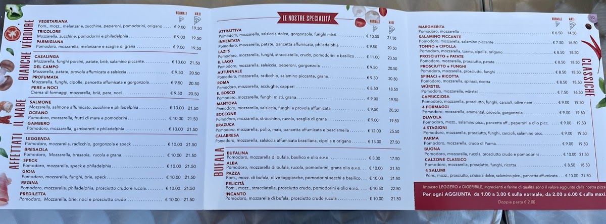 Lazi’s - Pizzeria d’asporto Photo Menu 7