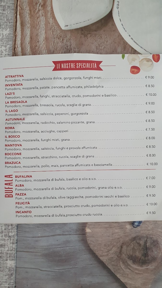 Lazi’s - Pizzeria d’asporto Photo Menu 9