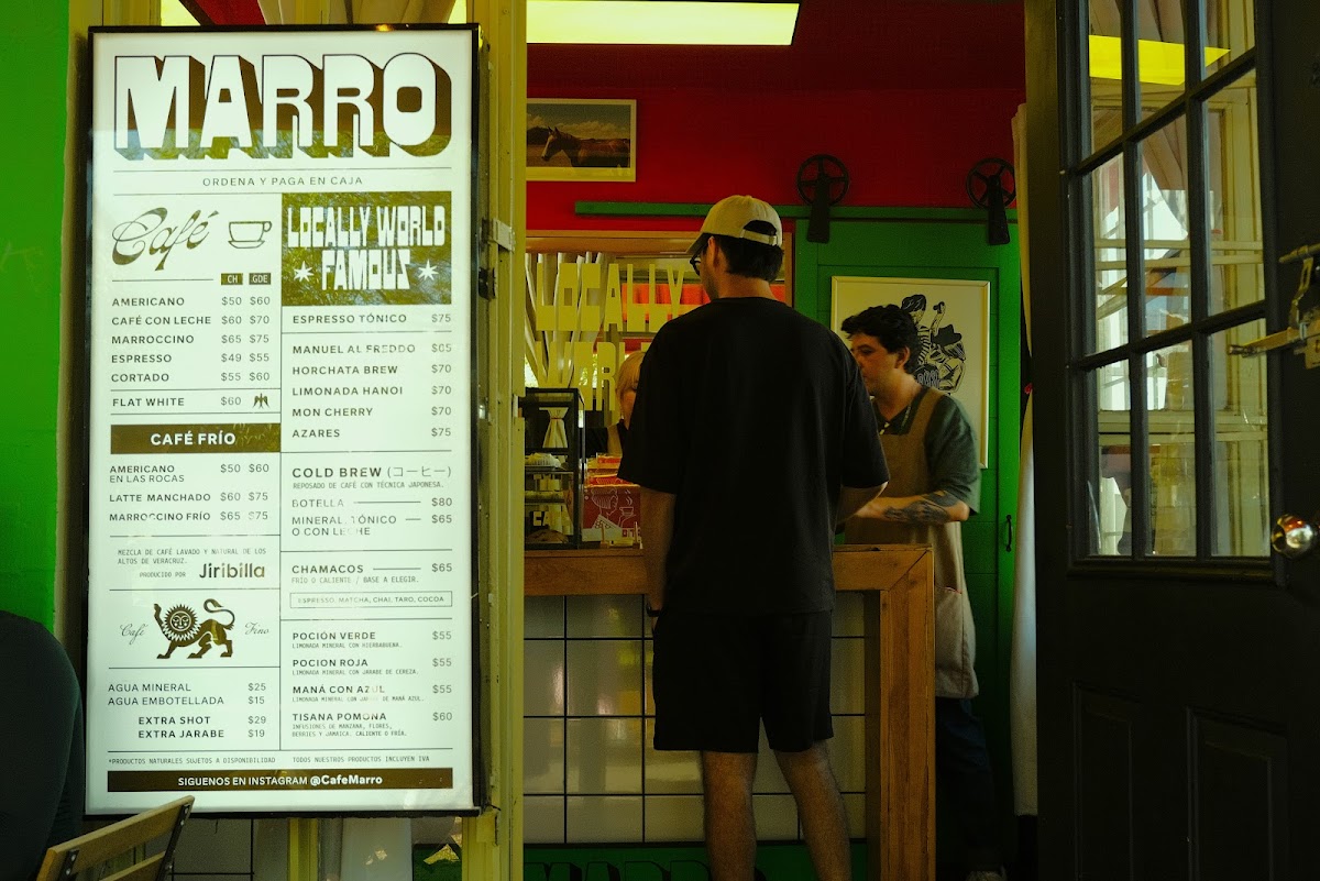 Café Marro Photo Menu 5