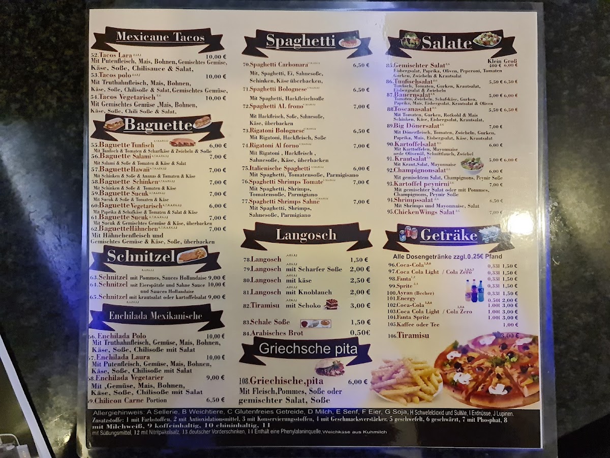 Big Döner Lüdingworth Photo Menu 3