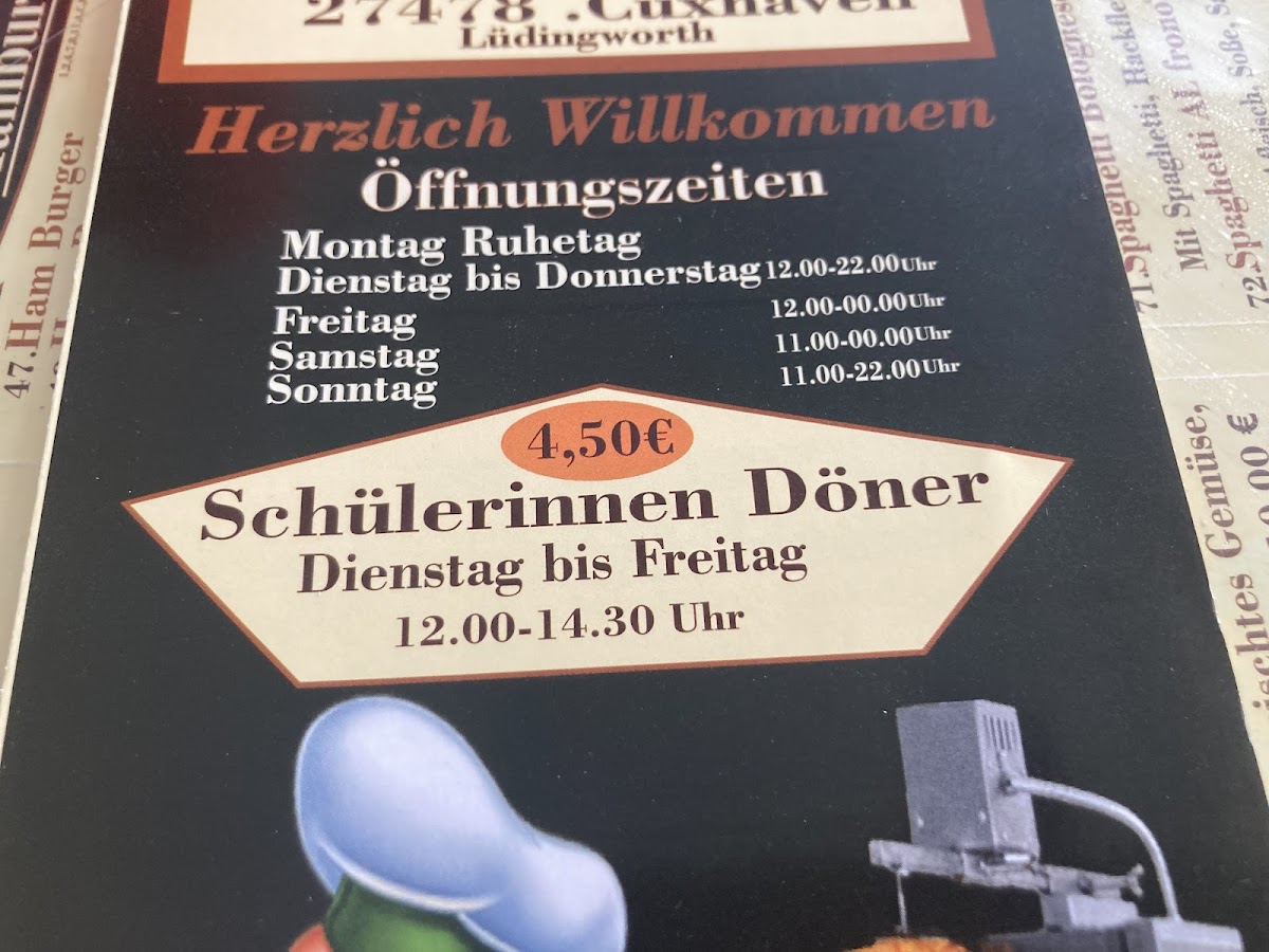 Big Döner Lüdingworth Photo Menu 6