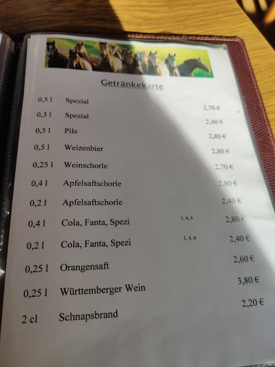 Gasthaus zum Rössle - Erwin Beyrle Photo Menu 2
