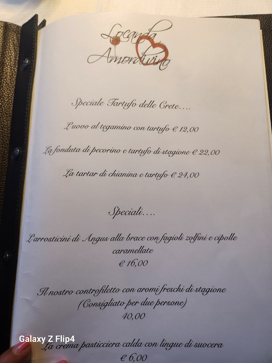 AmorDivino Photo Menu 1