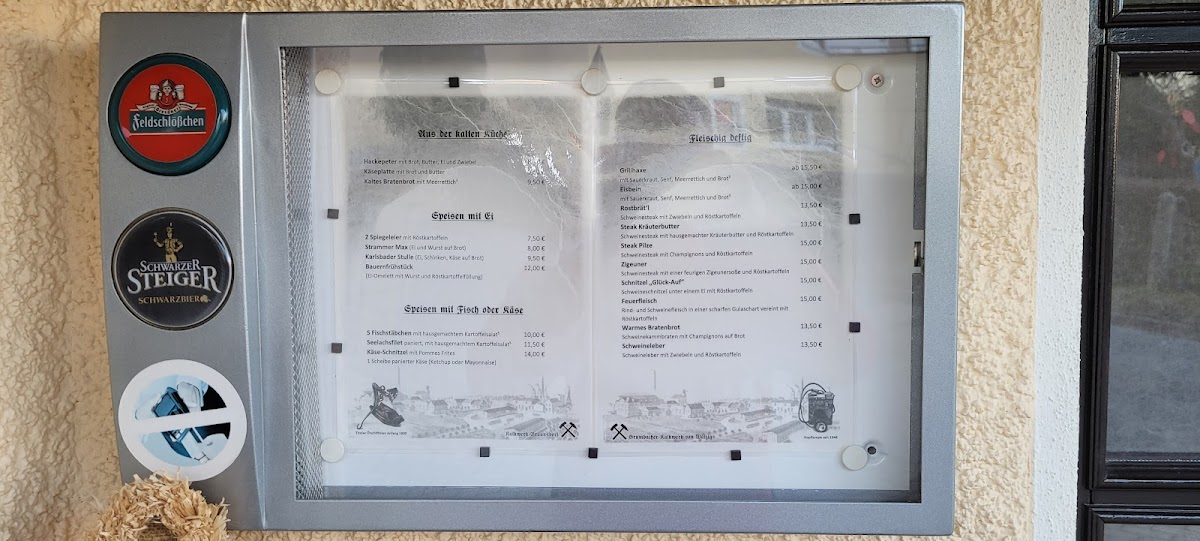 Glück-Auf Gaststätte Oberhermsdorf Photo Menu 1