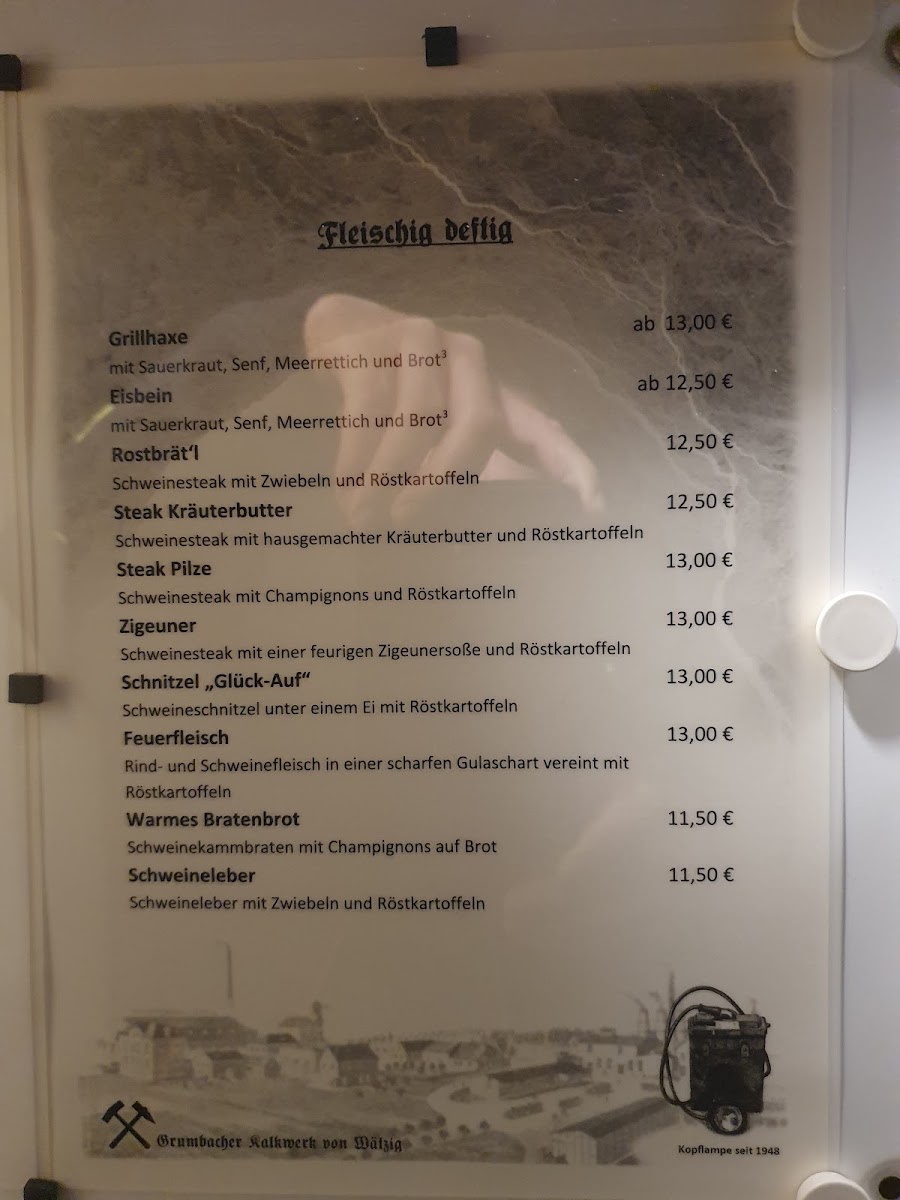 Glück-Auf Gaststätte Oberhermsdorf Photo Menu 2