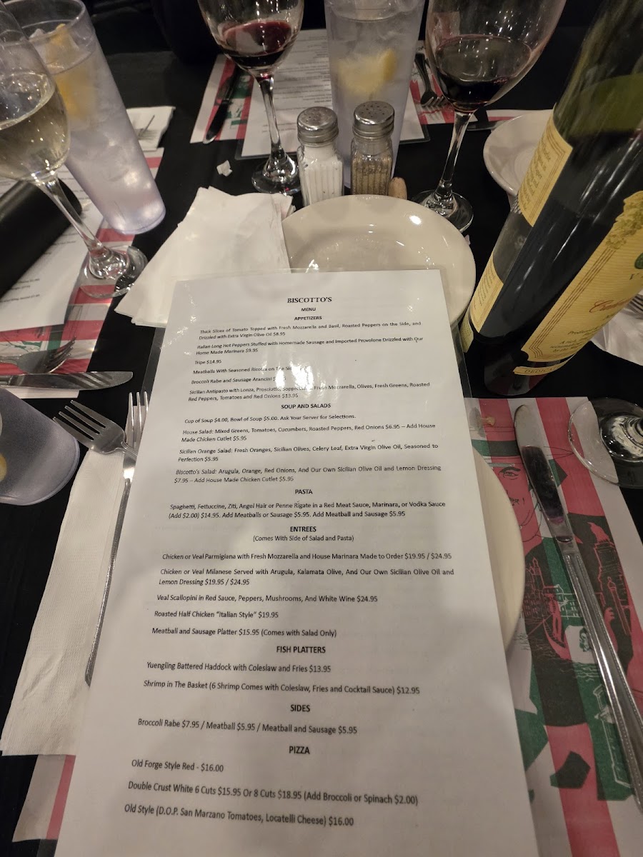 Biscotto's Photo Menu 3