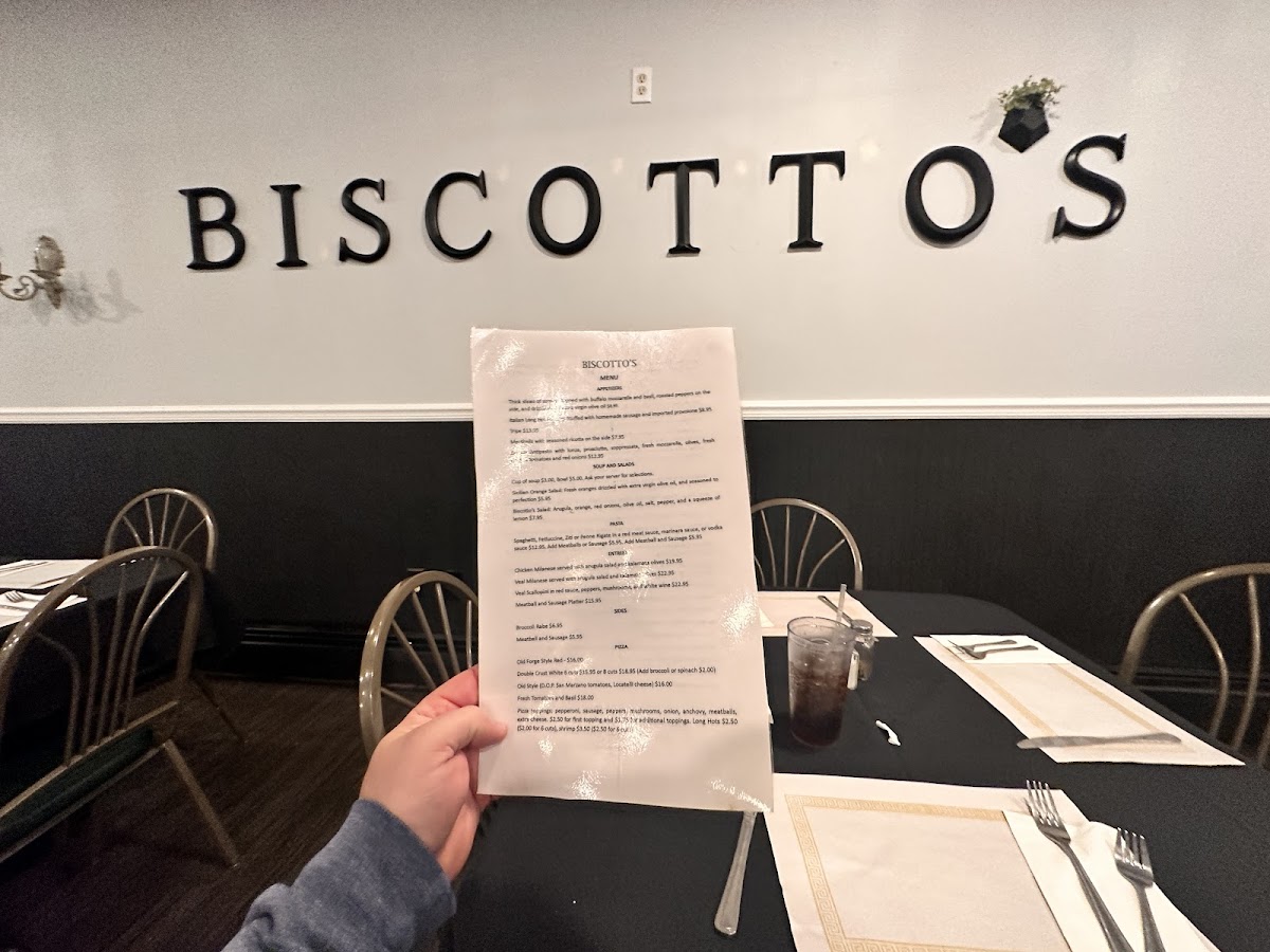 Biscotto's Photo Menu 5