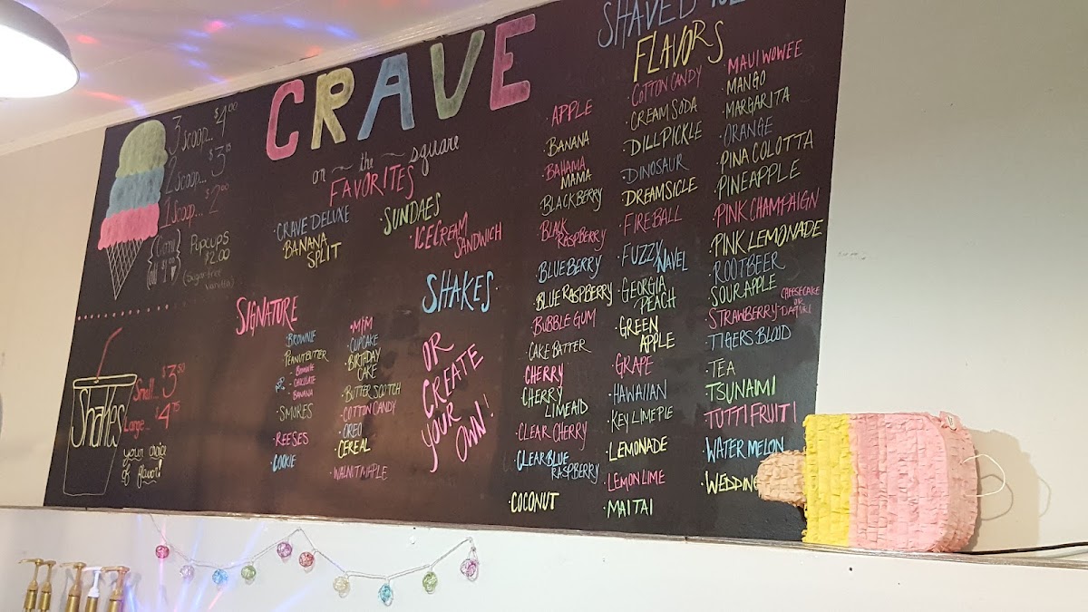 Crave Photo Menu 5