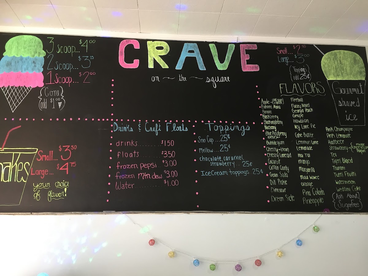 Crave Photo Menu 6