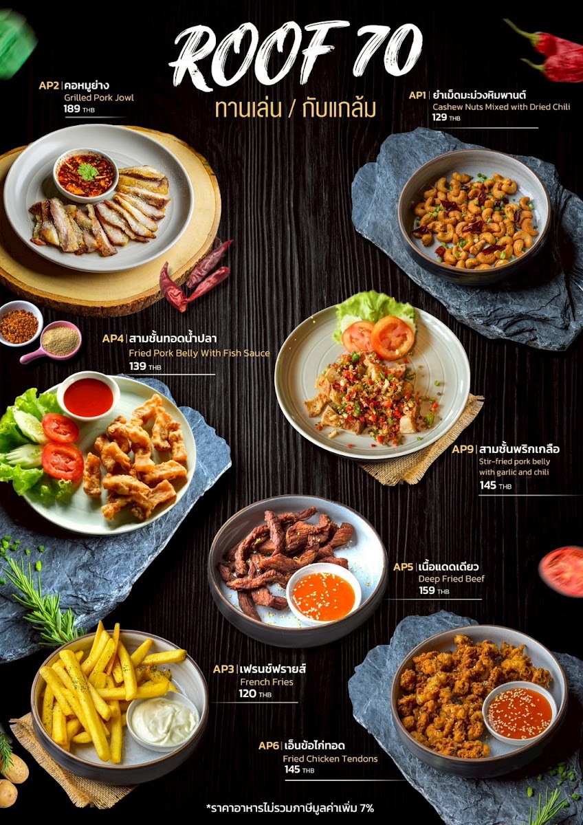Roof 70 - รูฟ เซเว่นตี้ Photo Menu 6