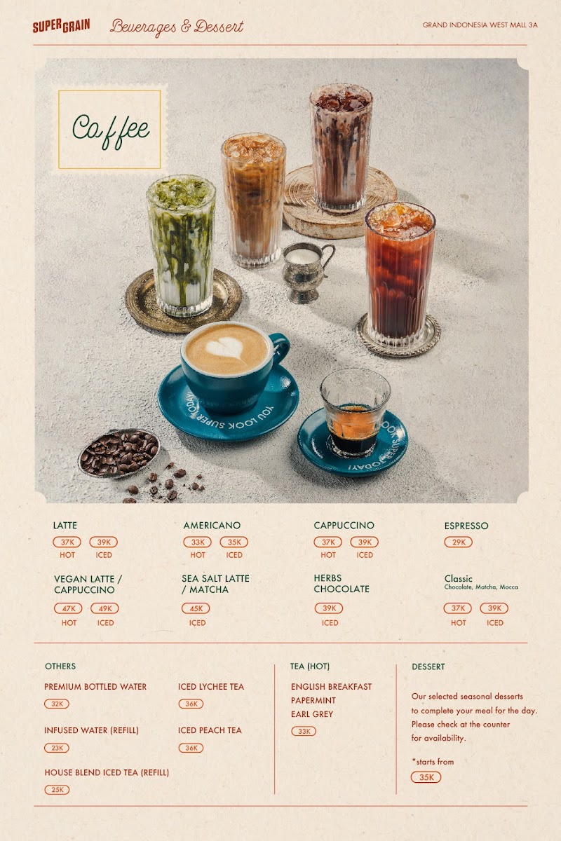 SUPERGRAIN Photo Menu 1