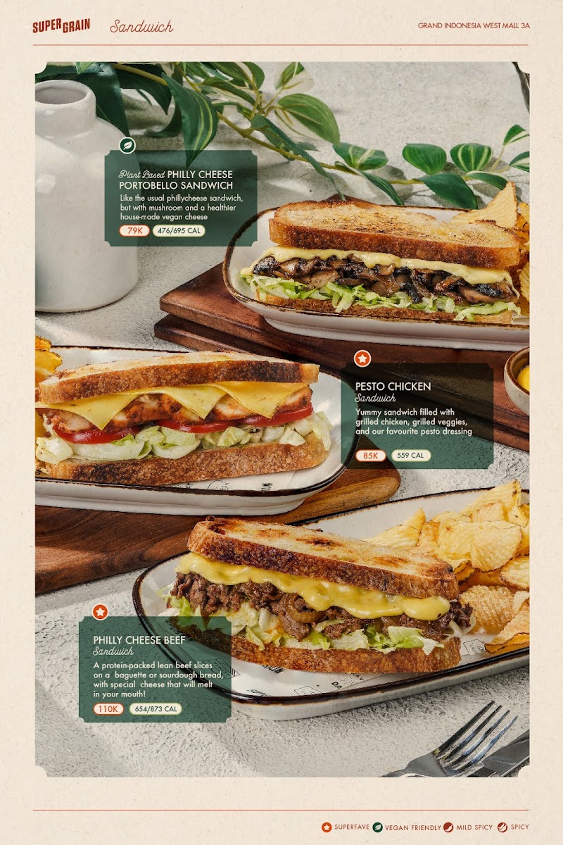 SUPERGRAIN Photo Menu 10