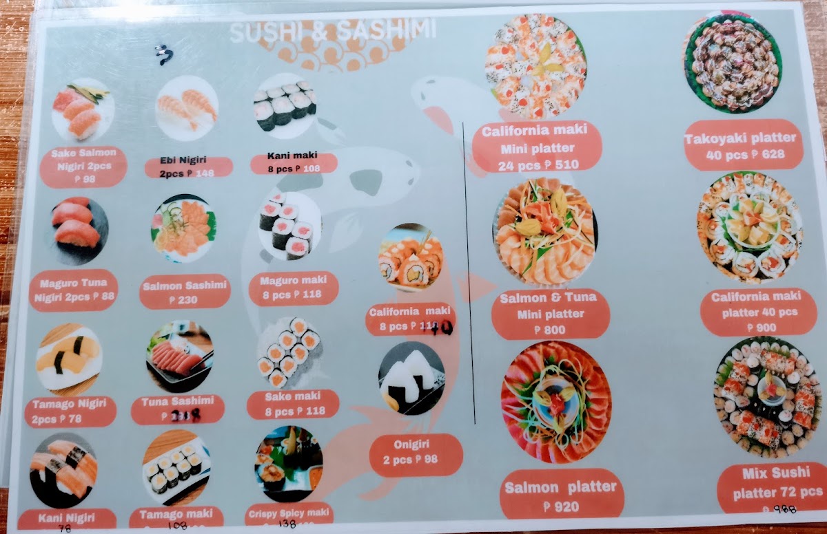 Koi San - Bahayang Pag-asa Branch Photo Menu 2