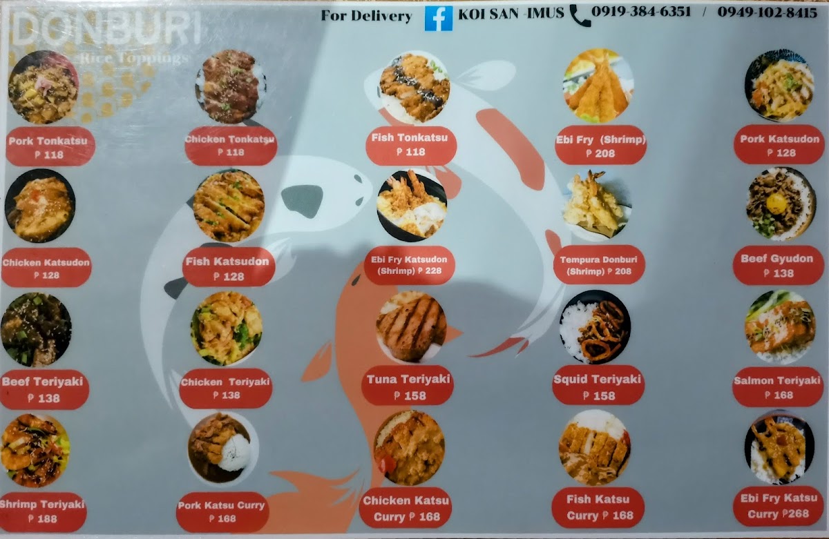 Koi San - Bahayang Pag-asa Branch Photo Menu 5